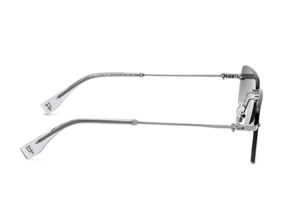 POLICE Square Color Full-Rimmed Eyeglasses - Men