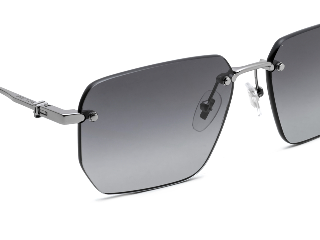 POLICE Square Color Full-Rimmed Eyeglasses - Men