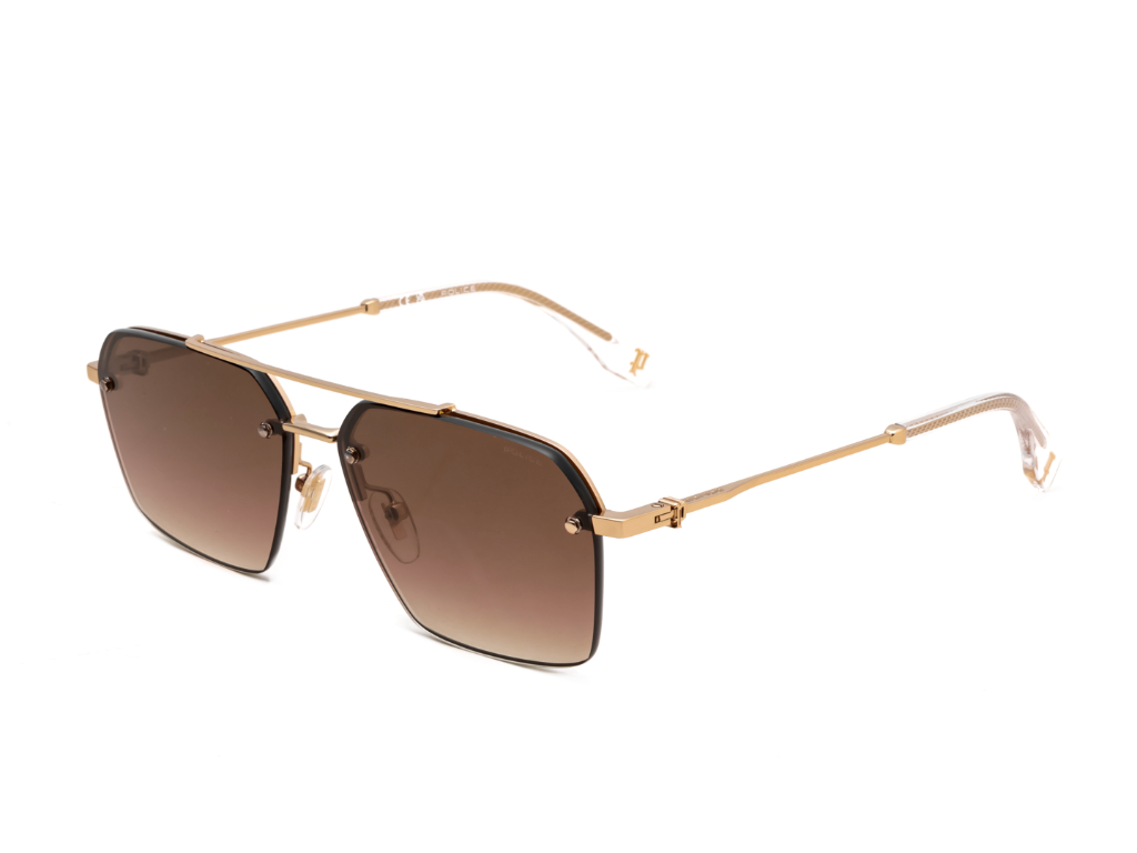 POLICE Square Color Full-Rimmed Eyeglasses - Men