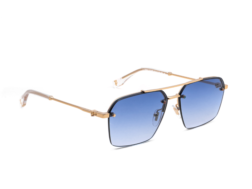 POLICE Square Color Full-Rimmed Eyeglasses - Men