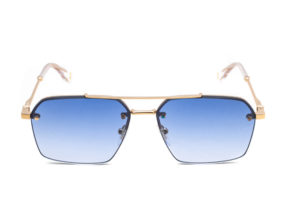 POLICE Square Color Full-Rimmed Eyeglasses - Men