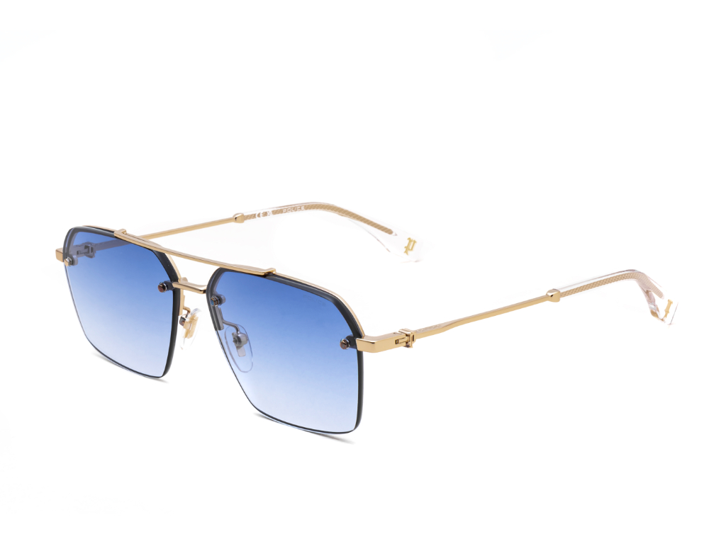 POLICE Square Color Full-Rimmed Eyeglasses - Men