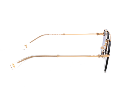 POLICE Square Color Full-Rimmed Eyeglasses - Men