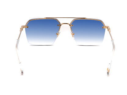 POLICE Square Color Full-Rimmed Eyeglasses - Men