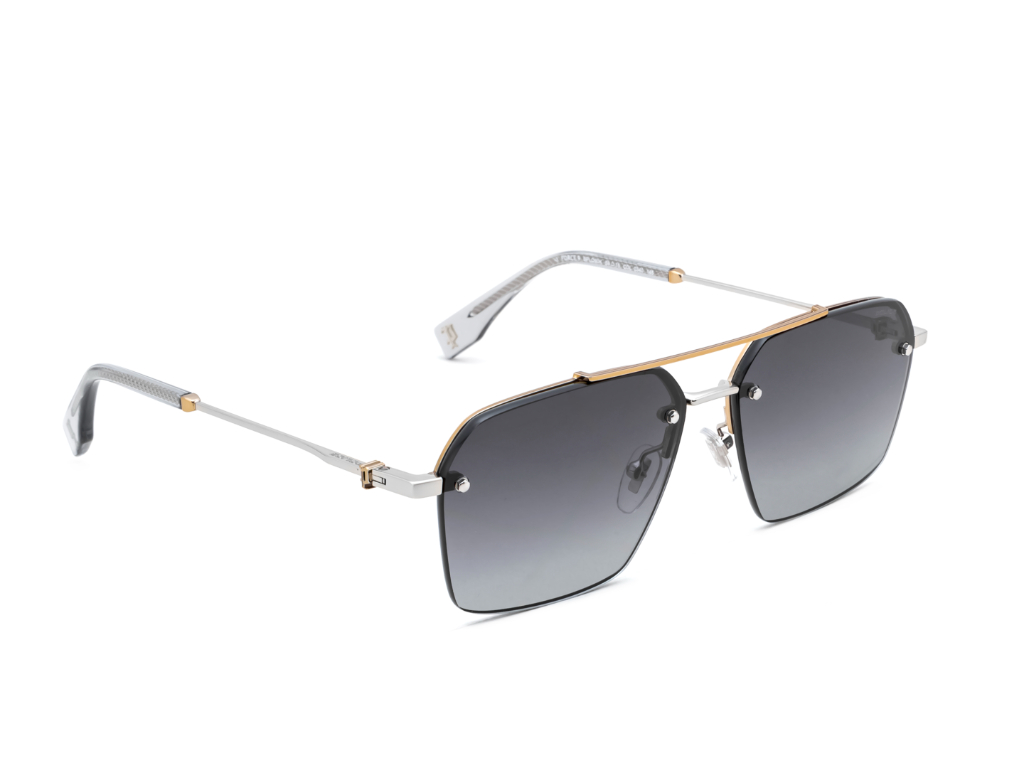 POLICE Square Color Full-Rimmed Eyeglasses - Men
