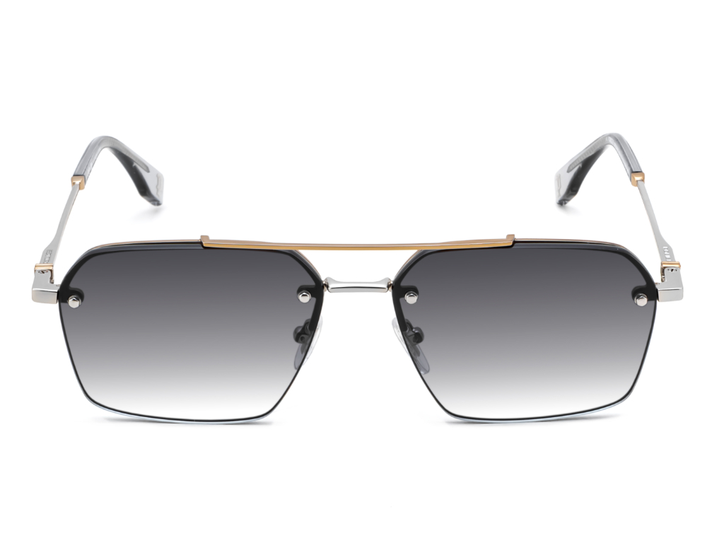 POLICE Square Color Full-Rimmed Eyeglasses - Men