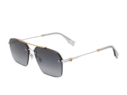 POLICE Square Color Full-Rimmed Eyeglasses - Men