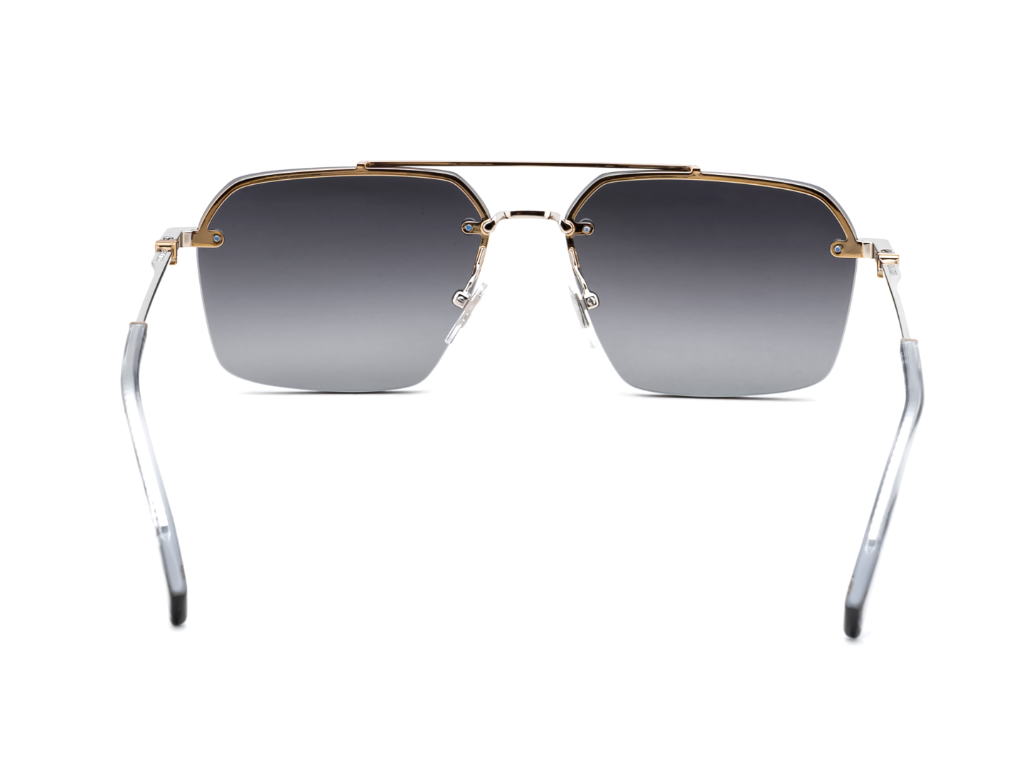POLICE Square Color Full-Rimmed Eyeglasses - Men