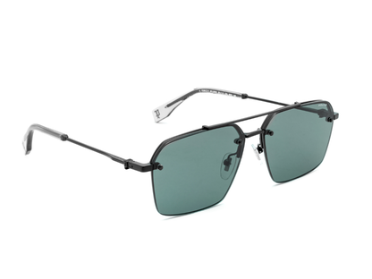 POLICE Square Color Full-Rimmed Eyeglasses - Men
