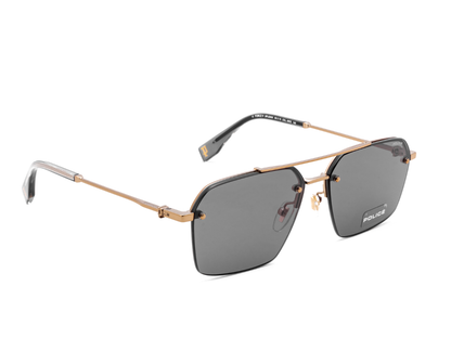 POLICE Square Color Full-Rimmed Eyeglasses - Men