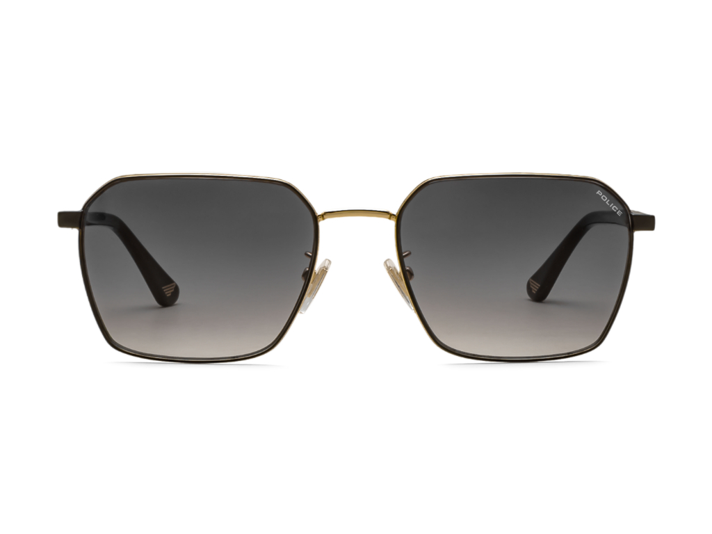 POLICE Square Color Full-Rimmed Eyeglasses - Men
