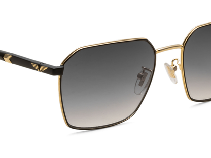 POLICE Square Color Full-Rimmed Eyeglasses - Men