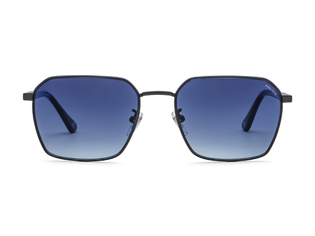 POLICE Square Color Full-Rimmed Eyeglasses - Men