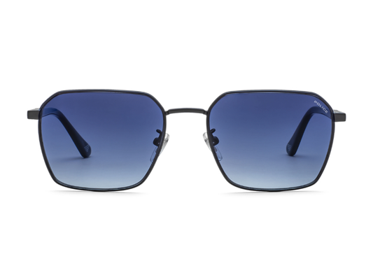 POLICE Square Color Full-Rimmed Eyeglasses - Men
