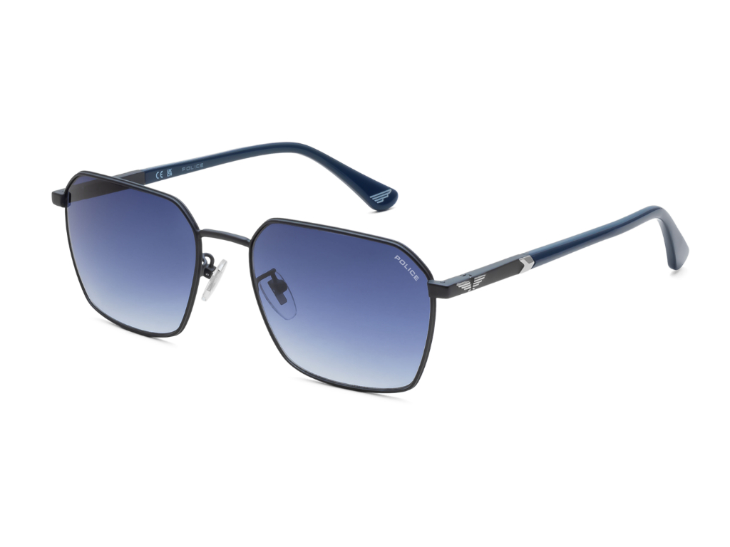POLICE Square Color Full-Rimmed Eyeglasses - Men