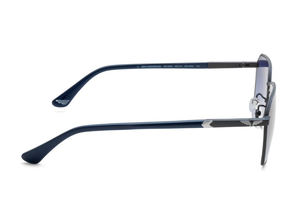 POLICE Square Color Full-Rimmed Eyeglasses - Men