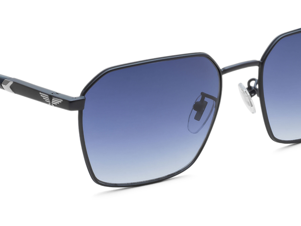 POLICE Square Color Full-Rimmed Eyeglasses - Men