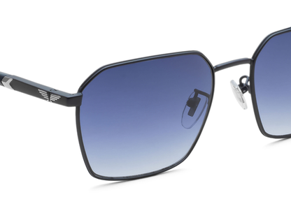 POLICE Square Color Full-Rimmed Eyeglasses - Men