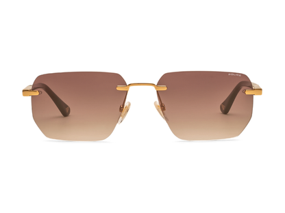 POLICE Square Color Full-Rimmed Eyeglasses - Men