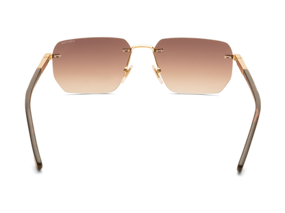 POLICE Square Color Full-Rimmed Eyeglasses - Men