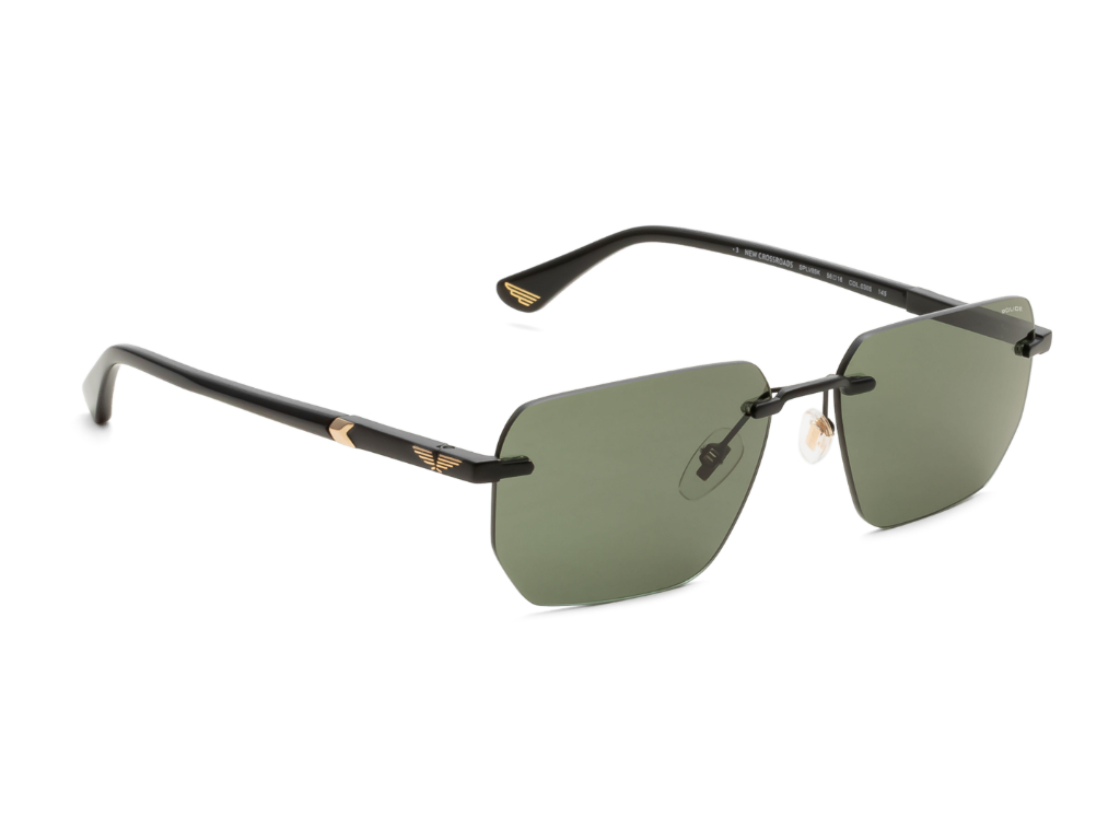 POLICE Square Color Full-Rimmed Eyeglasses - Men