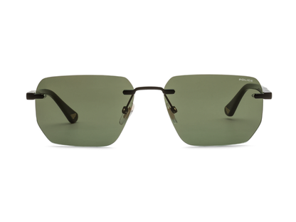 POLICE Square Color Full-Rimmed Eyeglasses - Men