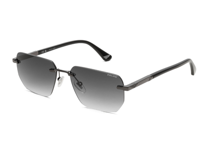 POLICE Square Color Full-Rimmed Eyeglasses - Men