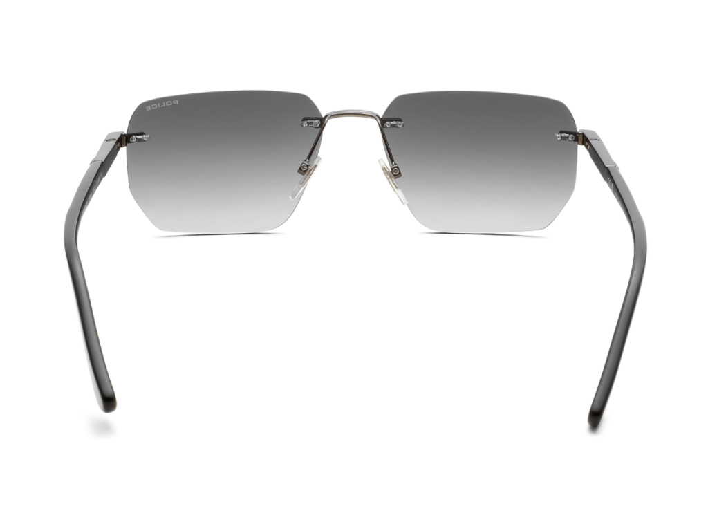POLICE Square Color Full-Rimmed Eyeglasses - Men