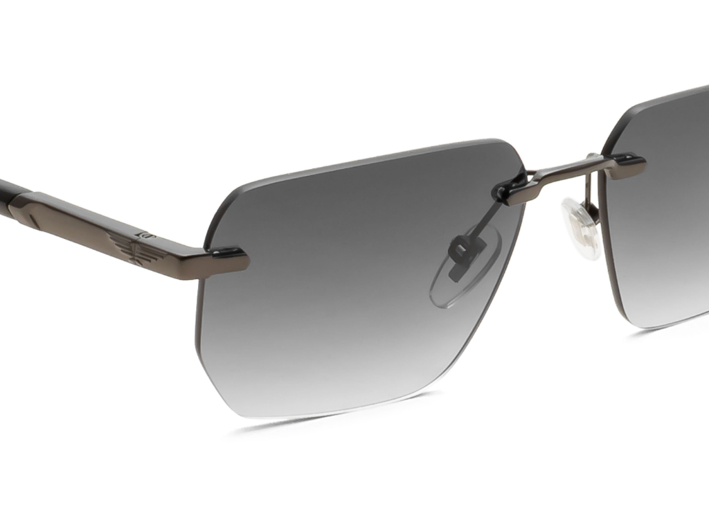 POLICE Square Color Full-Rimmed Eyeglasses - Men