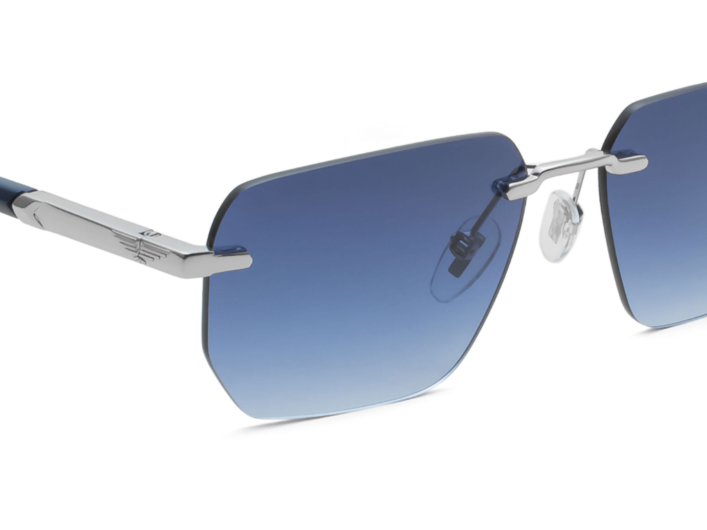 POLICE Square Color Full-Rimmed Eyeglasses - Men