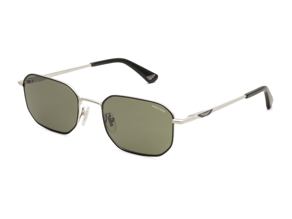 POLICE Square Color Full-Rimmed Eyeglasses - Men