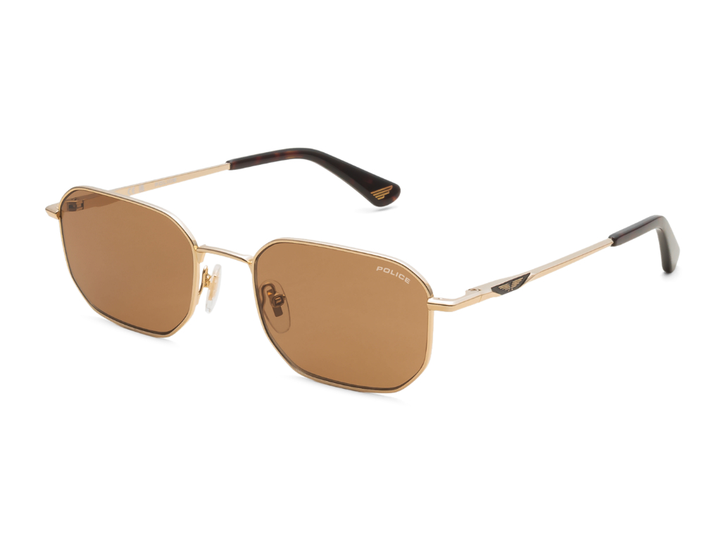 POLICE Square Color Full-Rimmed Eyeglasses - Men
