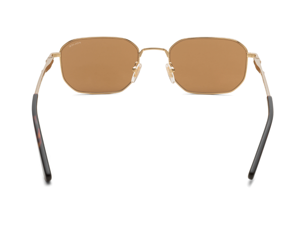 POLICE Square Color Full-Rimmed Eyeglasses - Men
