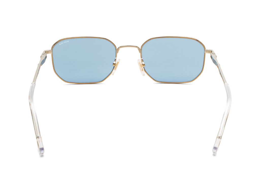 POLICE Square Color Full-Rimmed Eyeglasses - Men