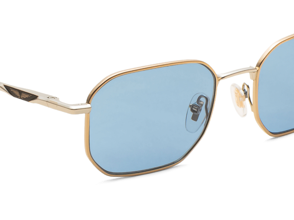 POLICE Square Color Full-Rimmed Eyeglasses - Men