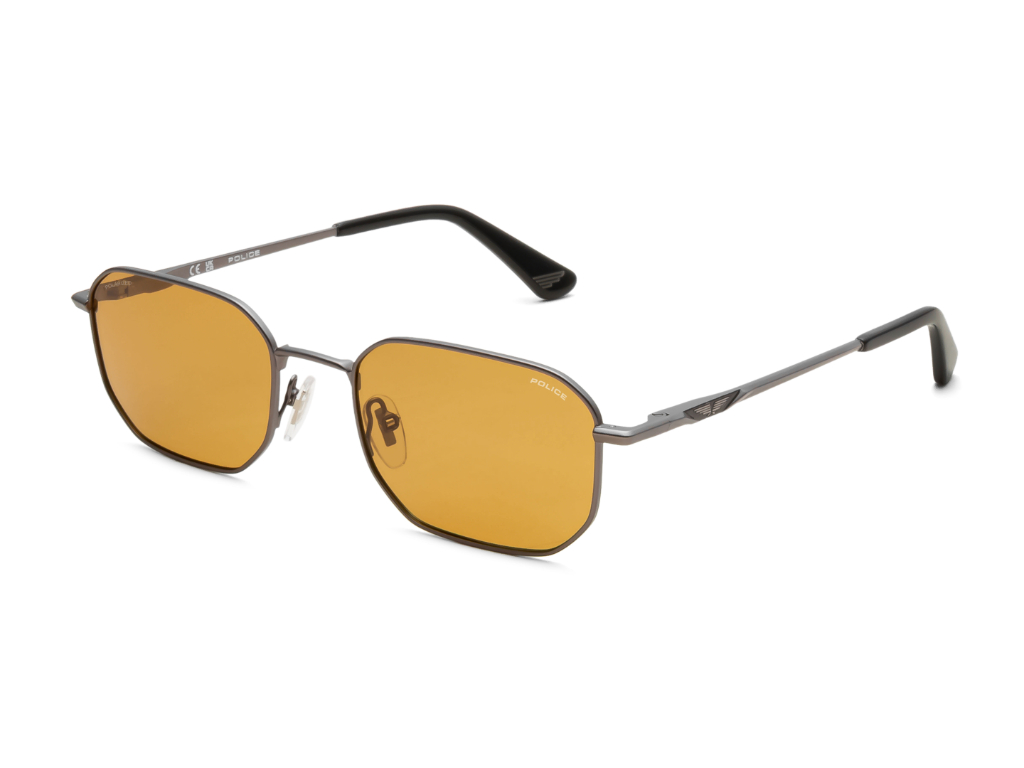 POLICE Square Color Full-Rimmed Eyeglasses - Men