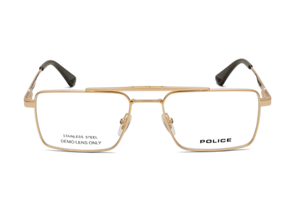 POLICE Square Color Full-Rimmed Eyeglasses - Men