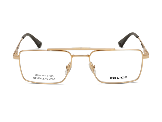 POLICE Square Color Full-Rimmed Eyeglasses - Men