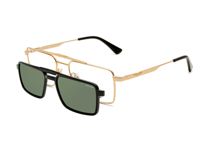 POLICE Square Color Full-Rimmed Eyeglasses - Men