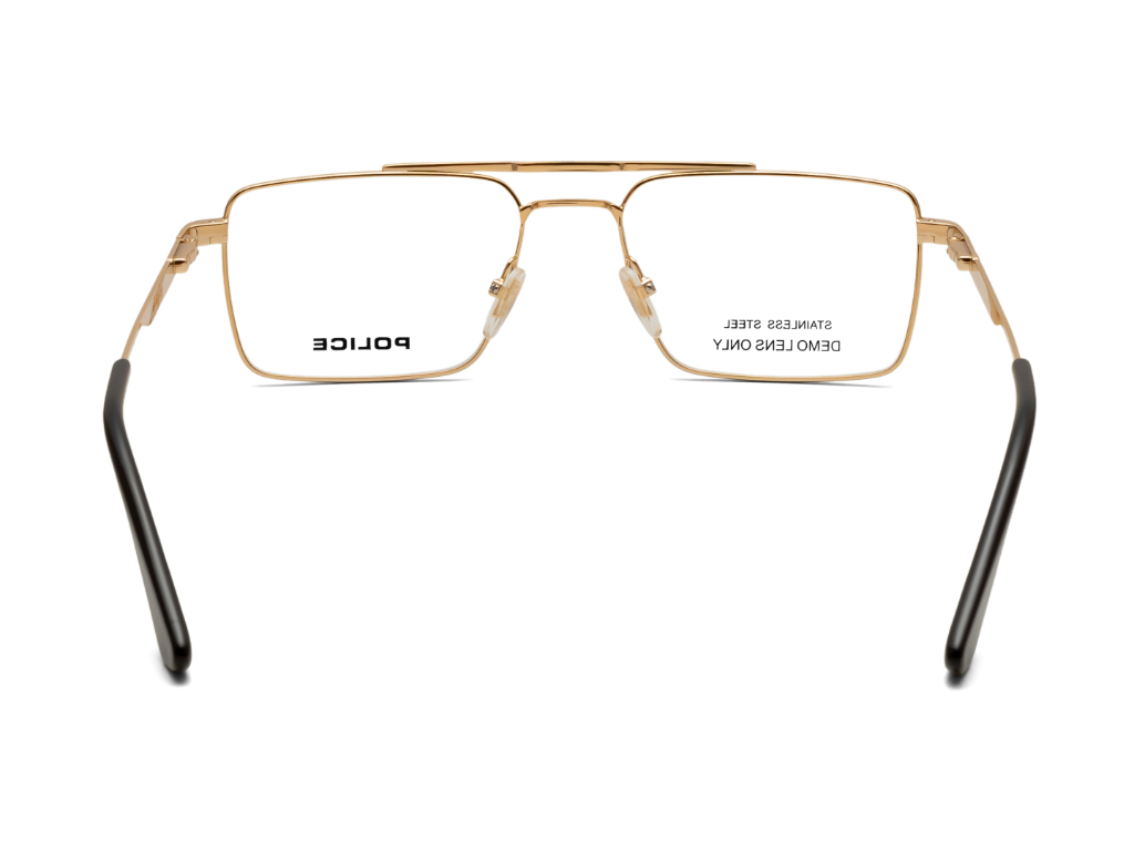 POLICE Square Color Full-Rimmed Eyeglasses - Men