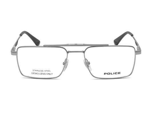 POLICE Square Color Full-Rimmed Eyeglasses - Men