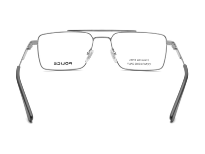 POLICE Square Color Full-Rimmed Eyeglasses - Men