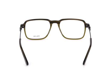 POLICE Square Color Full-Rimmed Eyeglasses - Men
