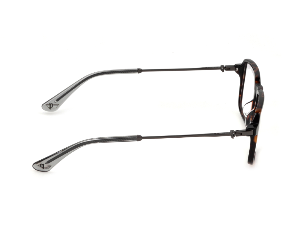 POLICE Square 4BL Color Full-Rimmed Eyeglasses - Men