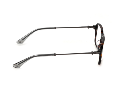 POLICE Square 4BL Color Full-Rimmed Eyeglasses - Men