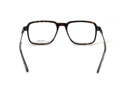 POLICE Square 4BL Color Full-Rimmed Eyeglasses - Men