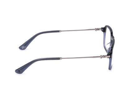 POLICE Square 6DG Color Full-Rimmed Eyeglasses - Men