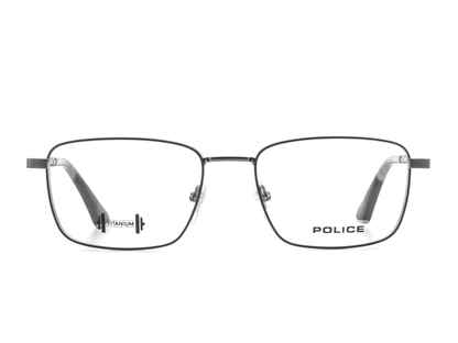 POLICE Square 584 Color Full-Rimmed Eyeglasses - Men