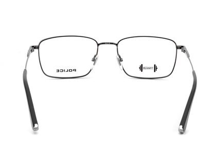 POLICE Square 584 Color Full-Rimmed Eyeglasses - Men