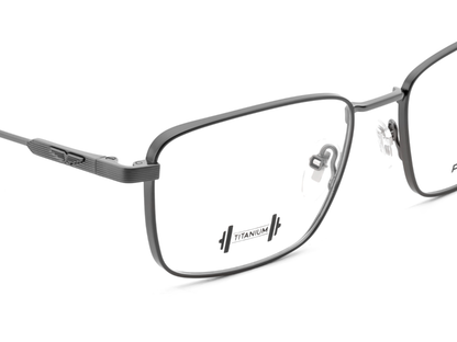 POLICE Square 584 Color Full-Rimmed Eyeglasses - Men